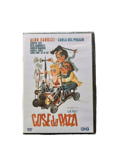 Dvd cose pazzi aldo - aldo, fabrizi